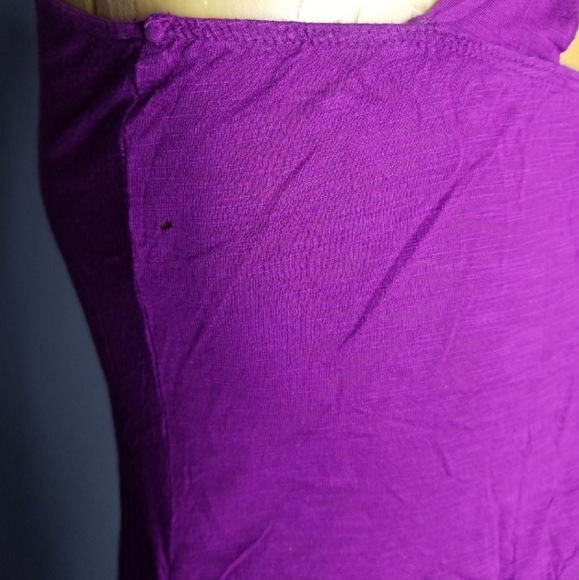 SOLD Twentyone purple racerback tank top - Picture 5 of 5